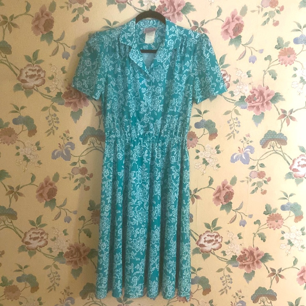 🌸Vintage Button Up Dress